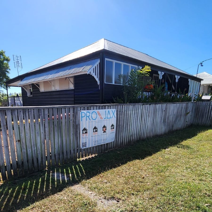 A House With a Sign That Says Projax on It  — Pro-Jax Pty Ltd in Emerald, QLD