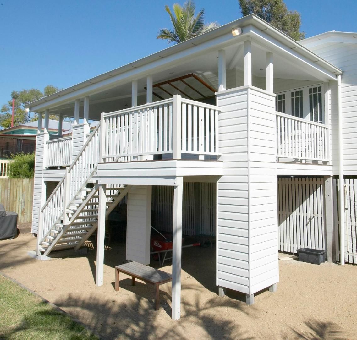 A White House With a Balcony and Stairs — Pro-Jax Pty Ltd in Bohle, QLD