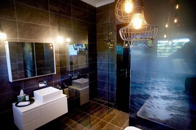 A Bathroom With Two Sinks, a Mirror, and a Walk in Shower — Pro-Jax Pty Ltd in Bohle, QLD