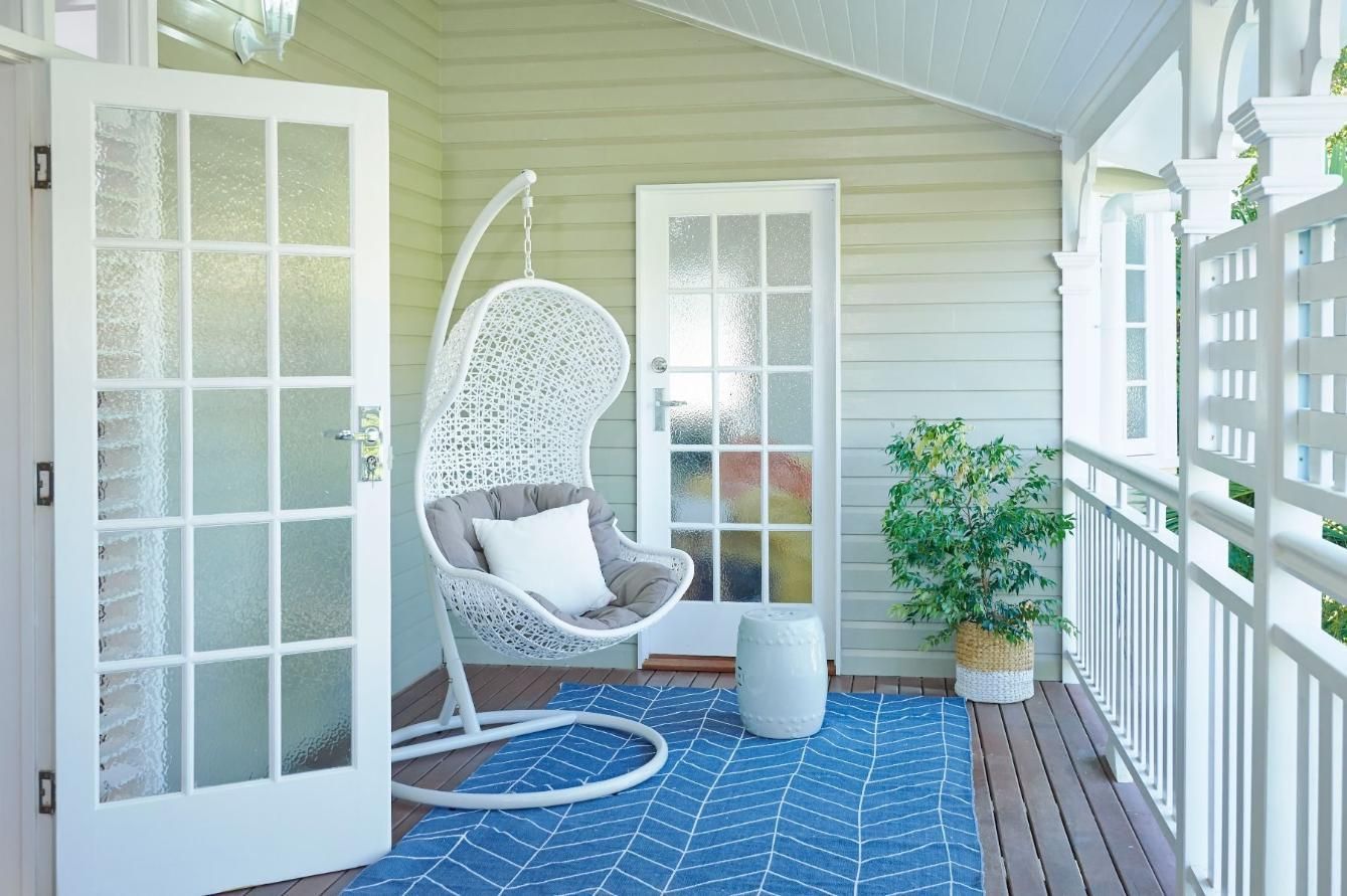 There is a Hanging Chair on the Porch of a House — Pro-Jax Pty Ltd in Bohle, QLD