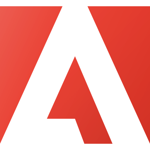 Red Adobe logo on a white background