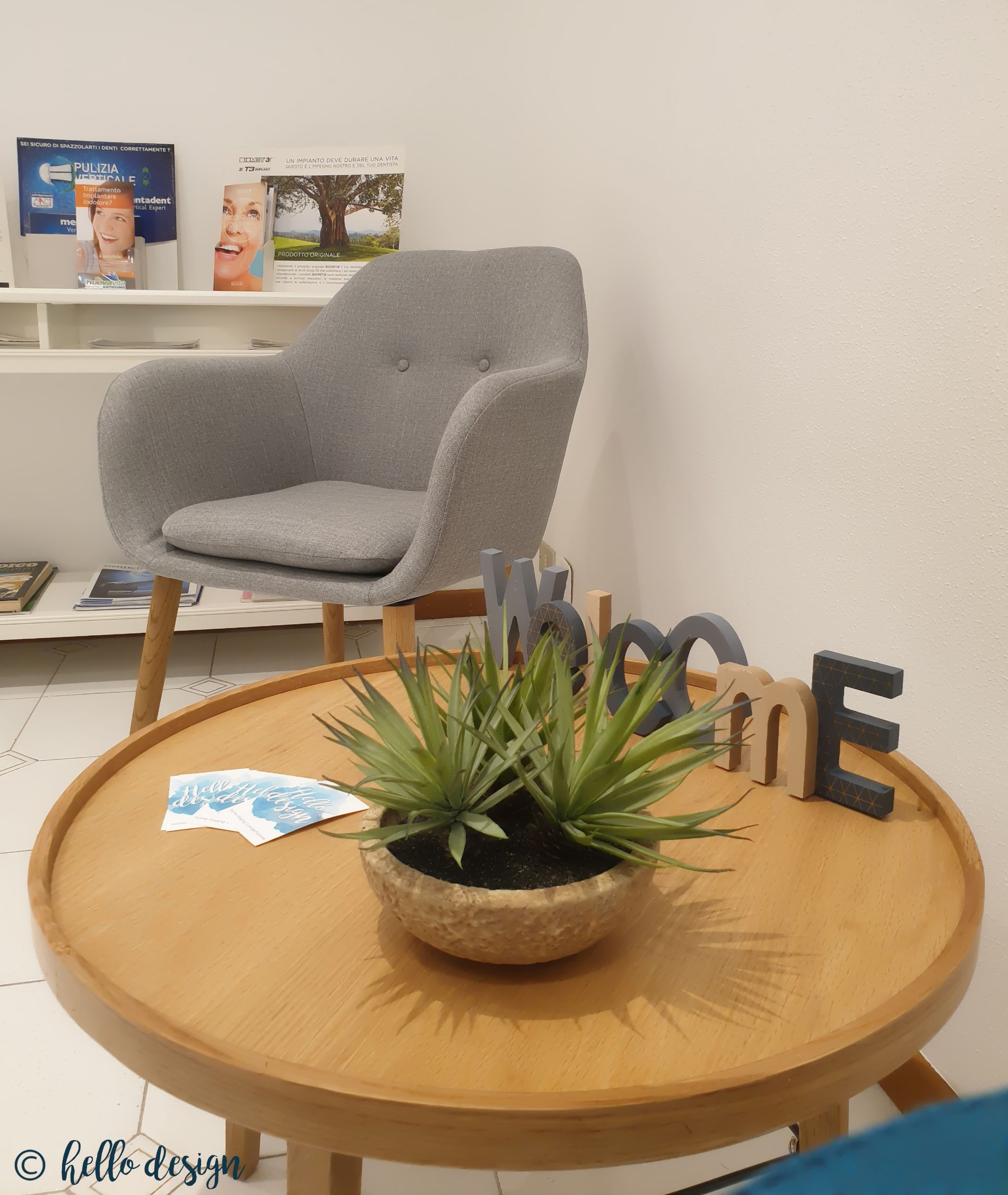 pianta studio dentistico