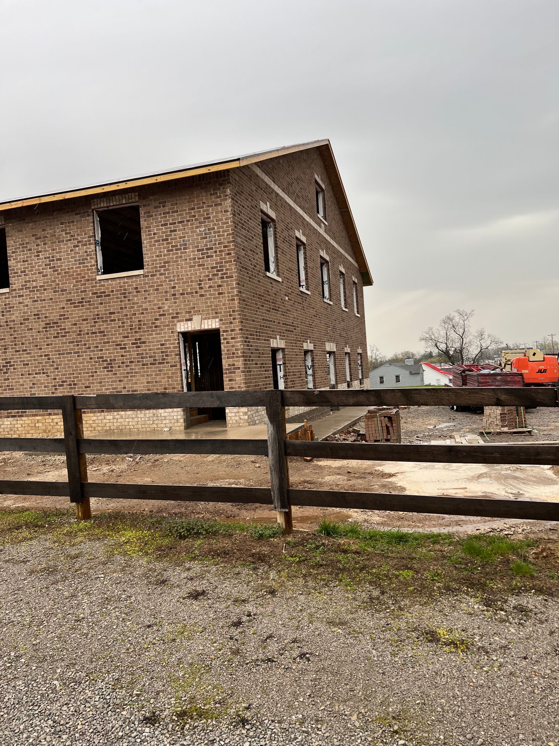 brick building