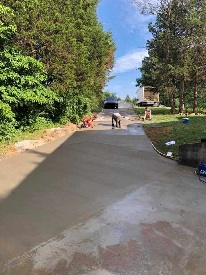 new driveway