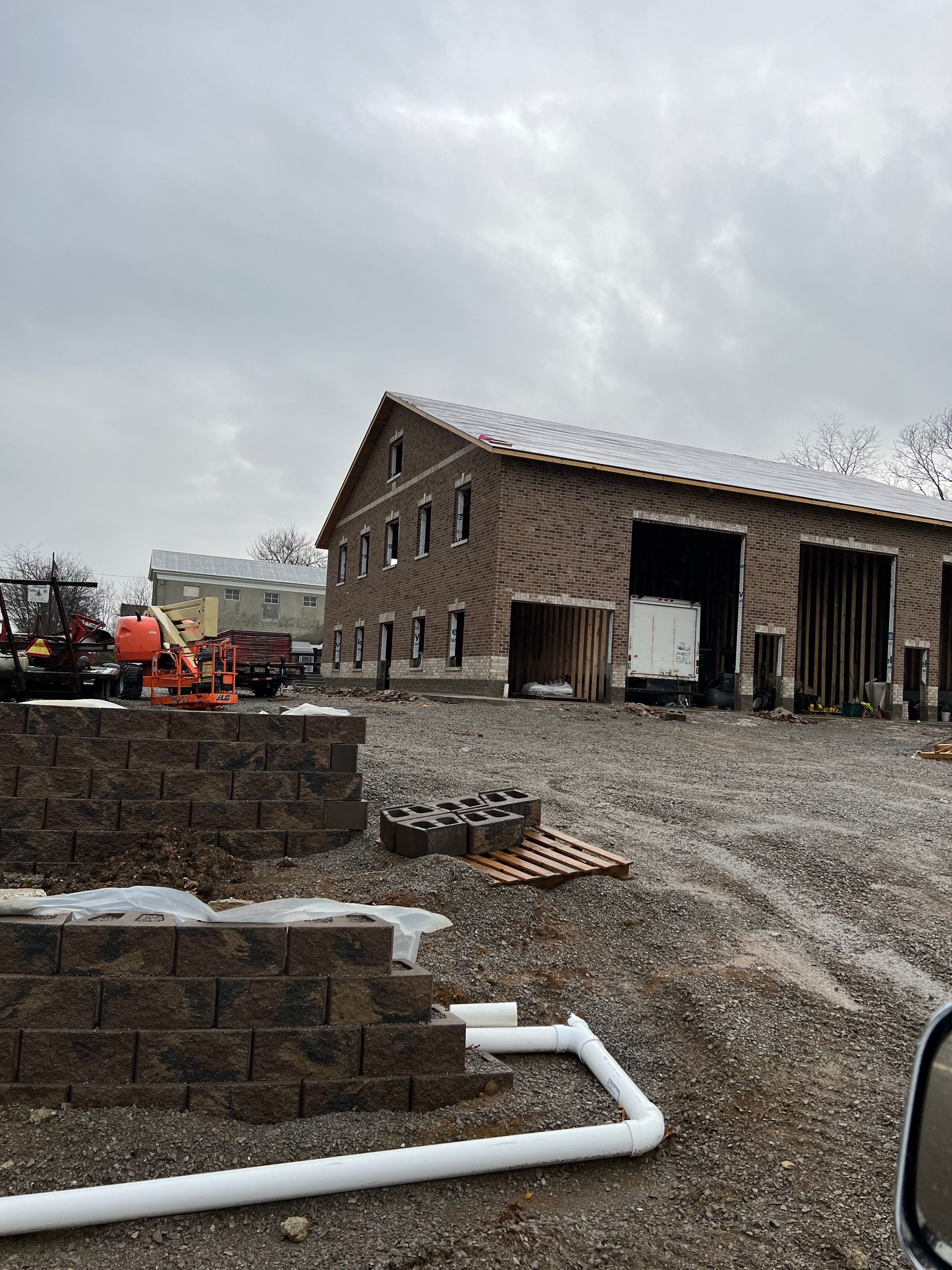 brick building construction