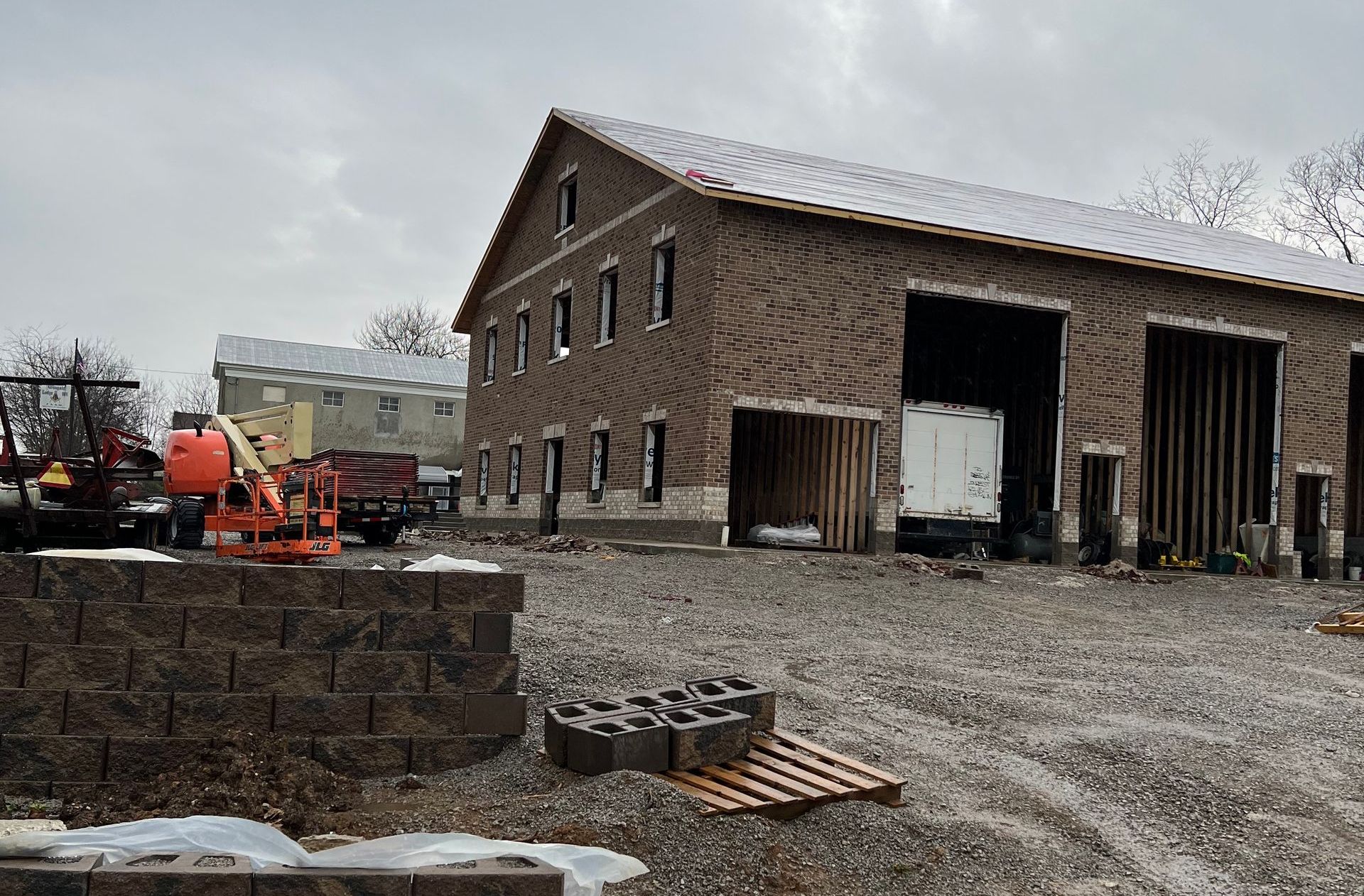 new building roof