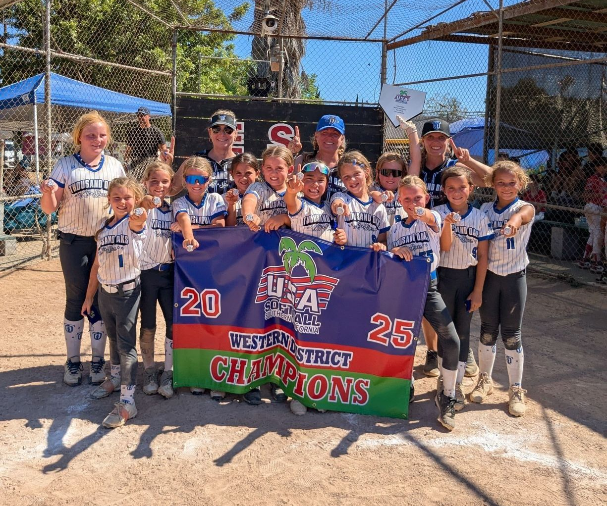 2025 8U District Champions