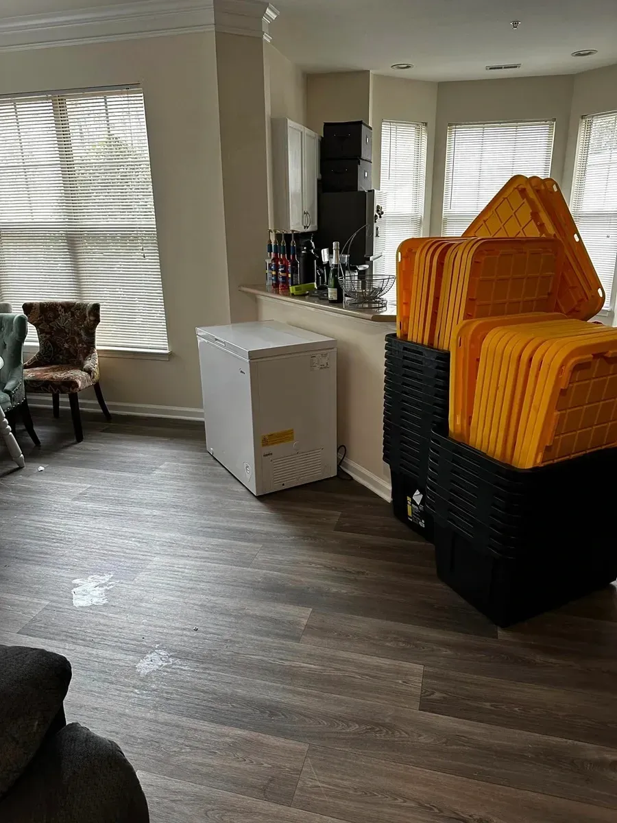 after clearing out a home after a move in Charlotte NC, moving cleanouts