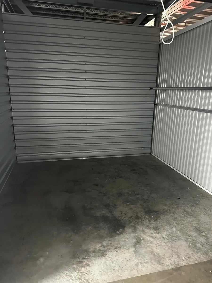 after clearing out storage unit of junk. abandoned storage unit cleanouts in Charlotte N