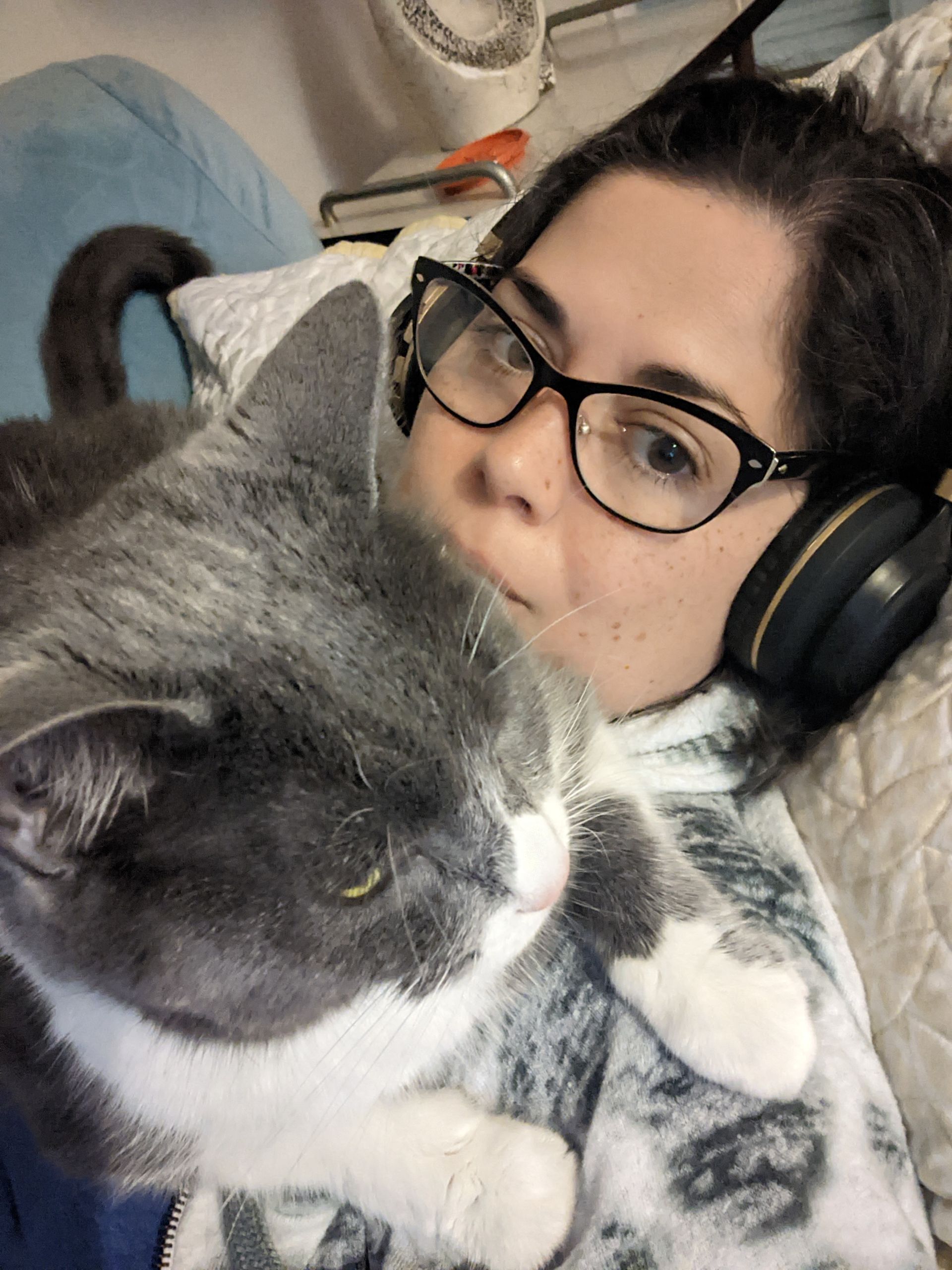 Amber With The Cat | Springfield, MO | North Side Animal Clinic