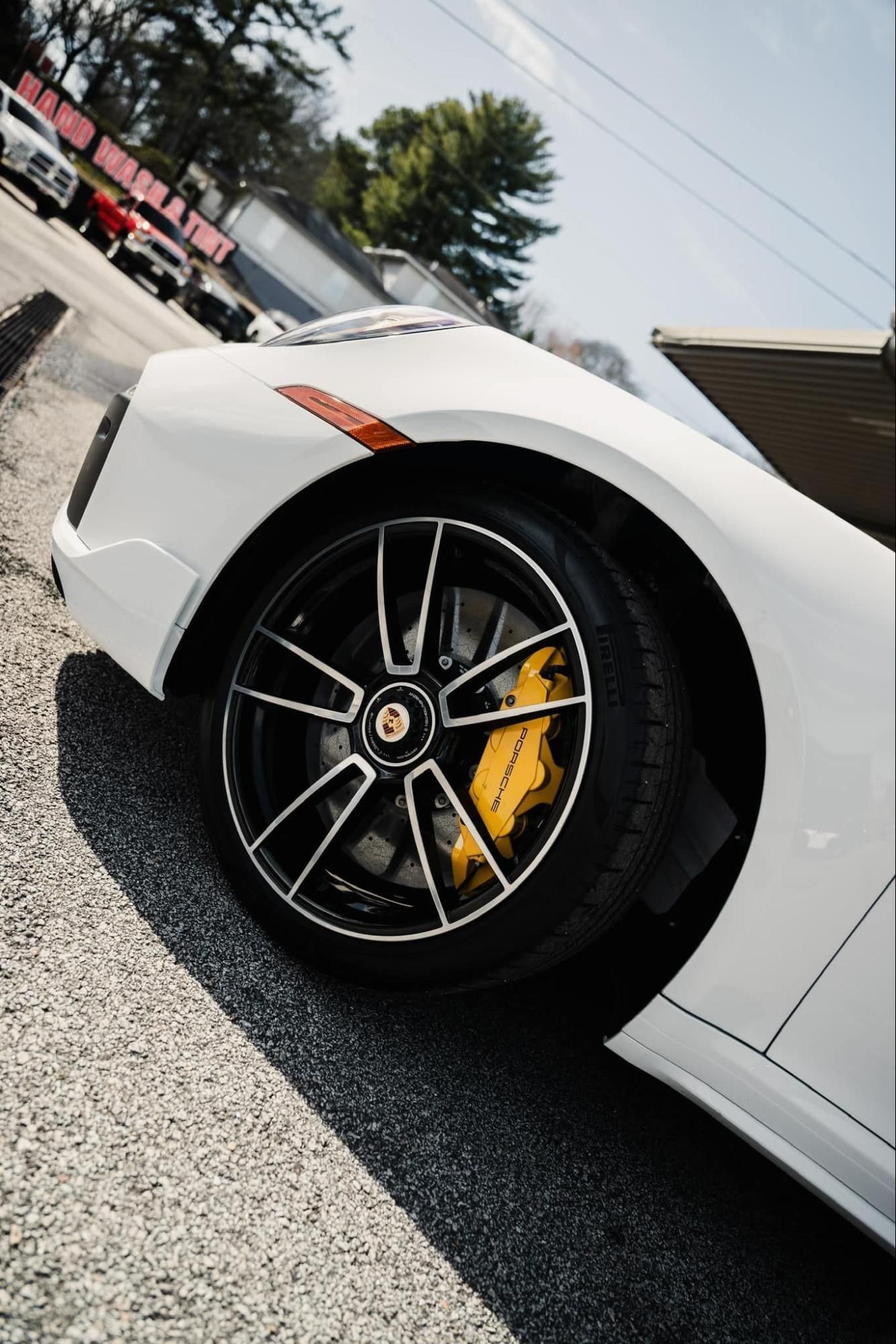 Ceramic coating car