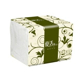 優活輕巧紙巾300抽/30包/箱