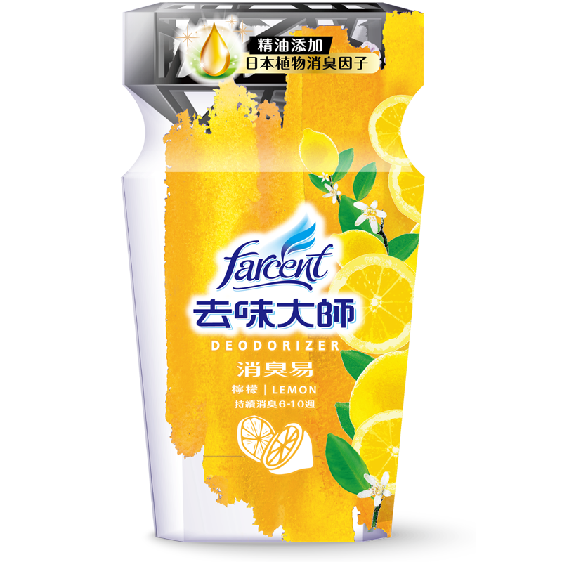 去味大師消臭液350ml/瓶-檸檬