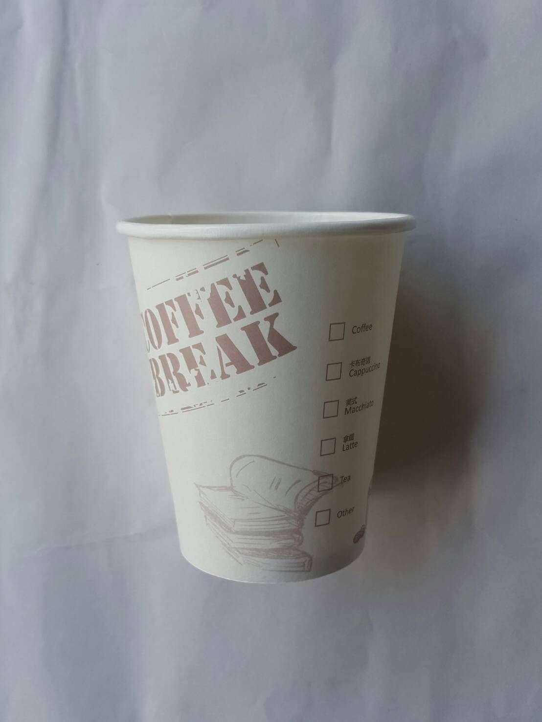 8oz咖啡杯50個/串