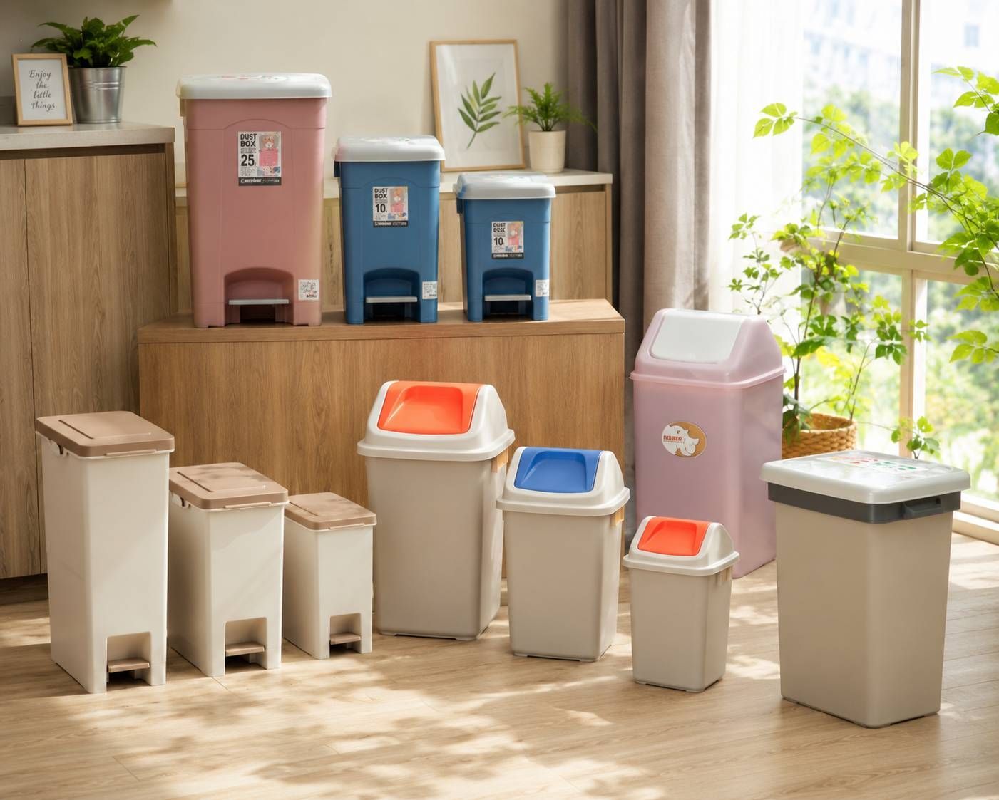 方型垃圾桶