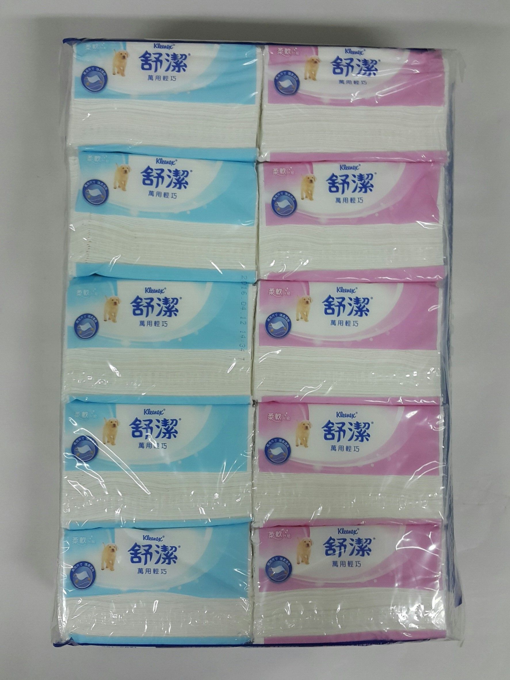 舒潔萬用輕巧包110抽*20包/6串/箱