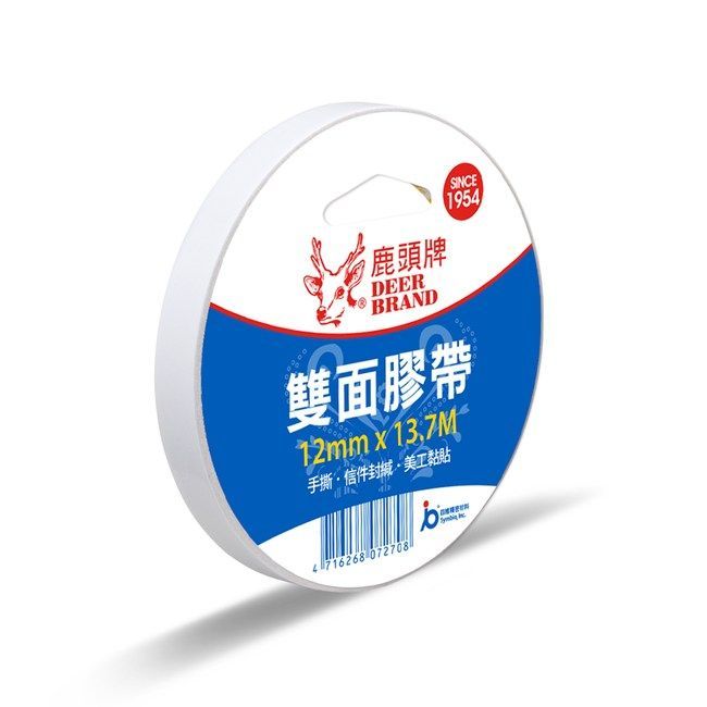 四維12mm*15Y雙面膠帶/捲