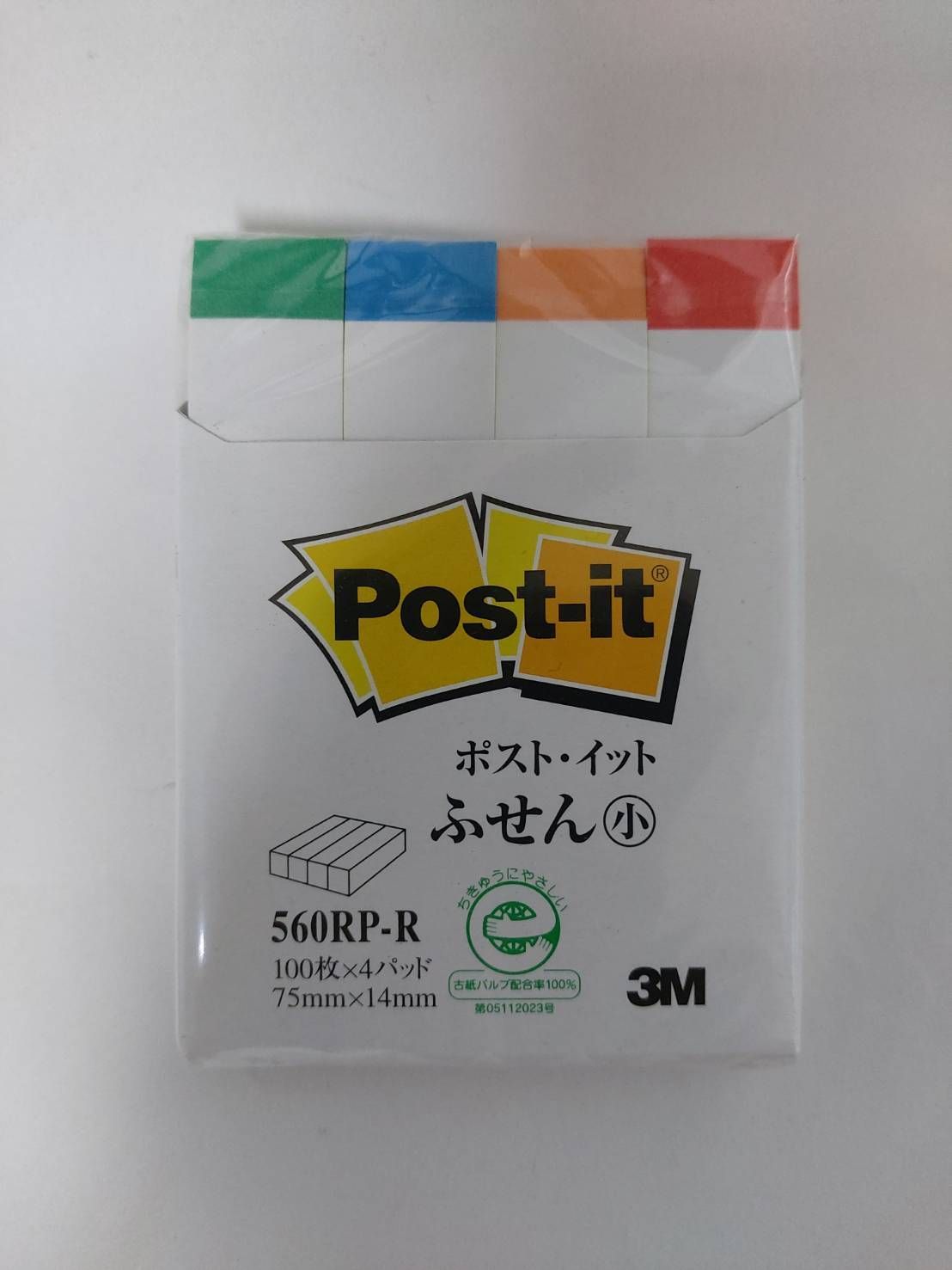 3M-550R/560RP-4色塊/包-75*14mm