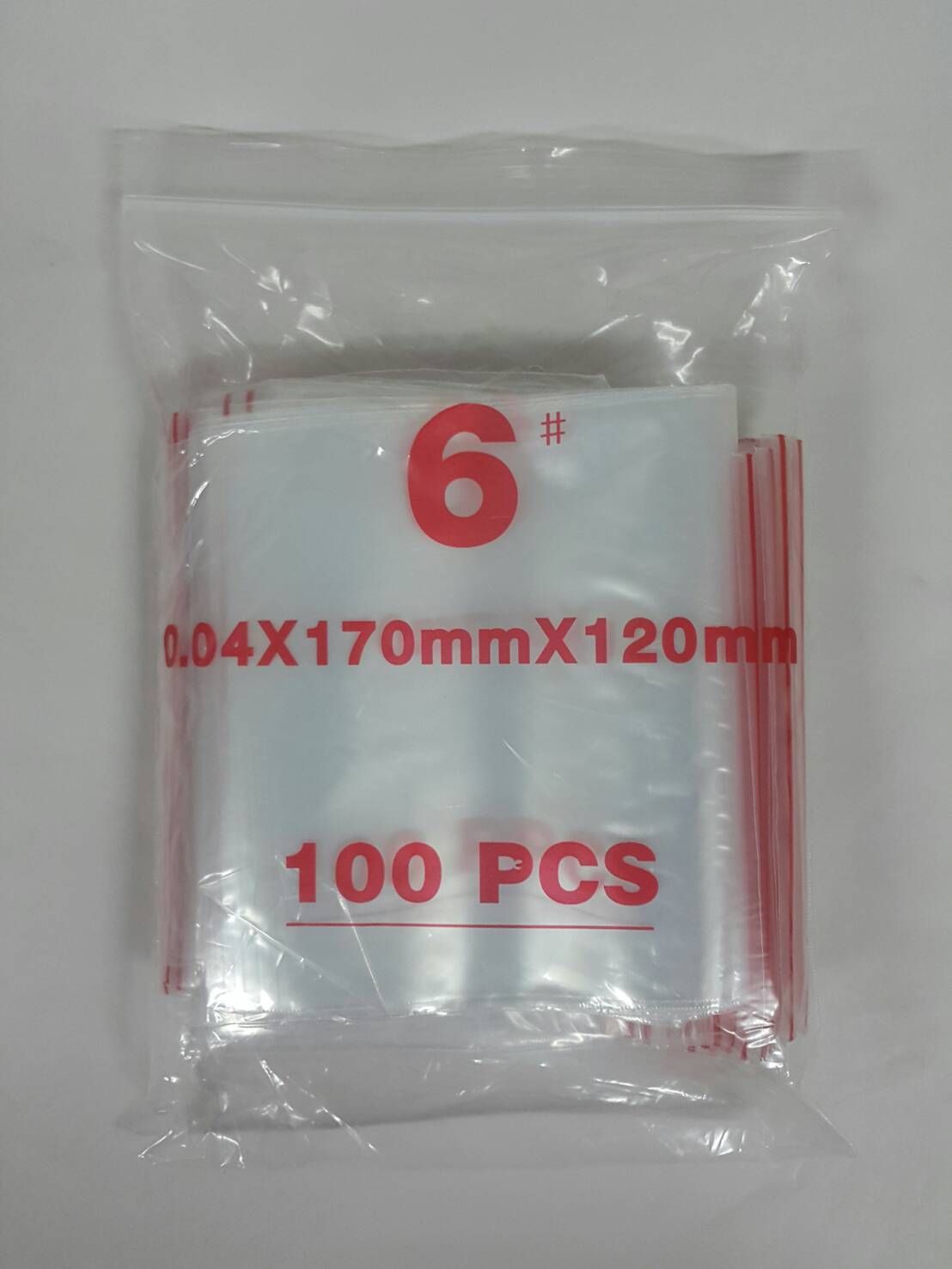 夾鏈袋6號12*17cm-100個/包