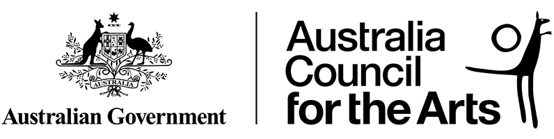 Logo for the Australian Government and the Australia Council for the Arts.