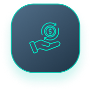 An icon of a person in a cloud with a password.