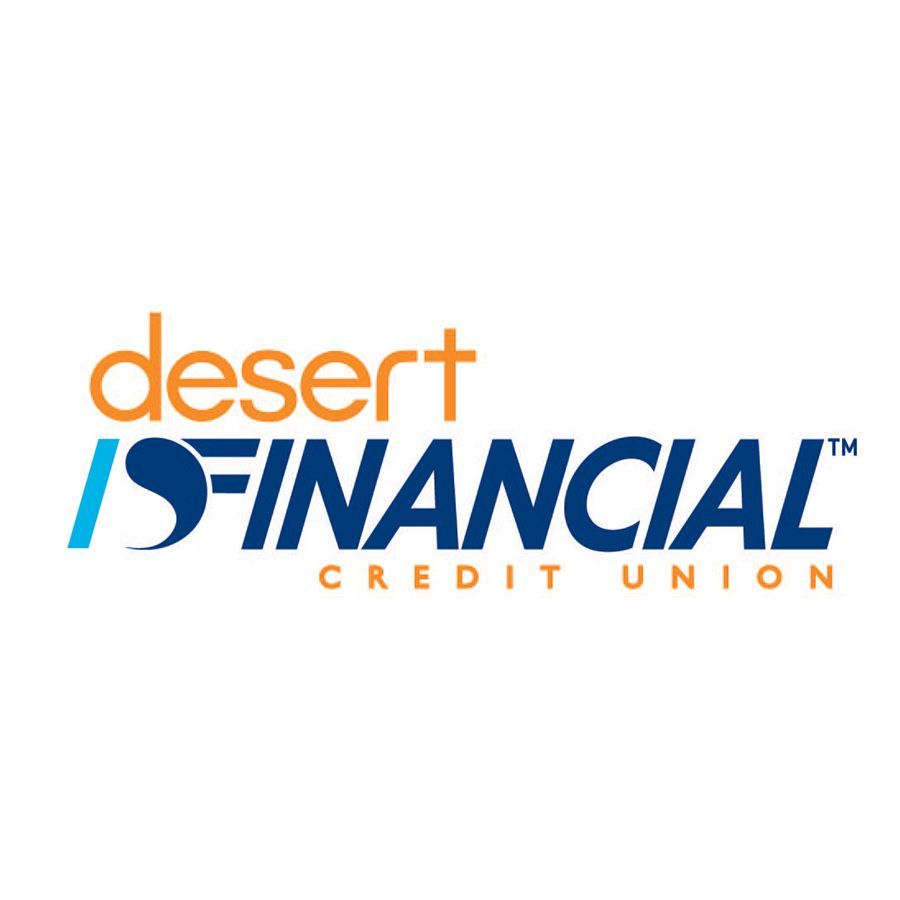 Desert Financial Credit Union logo: orange 