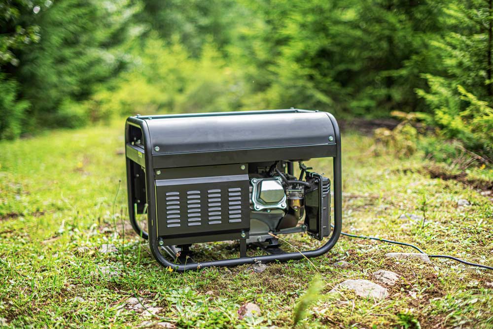 Black Portable Generator — Coffs Chainsaw and Mower in Coffs Harbour, NSW