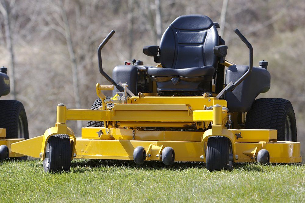 Yellow Zero Turn Mower — Coffs Chainsaw and Mower in Macksville, NSW