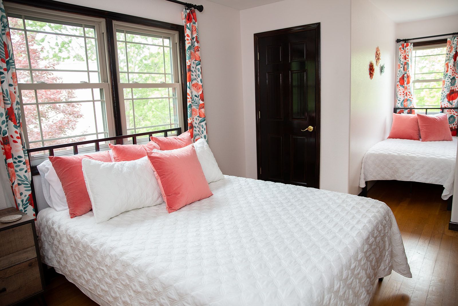 Bedroom in Hilltop House for multiple wedding guests