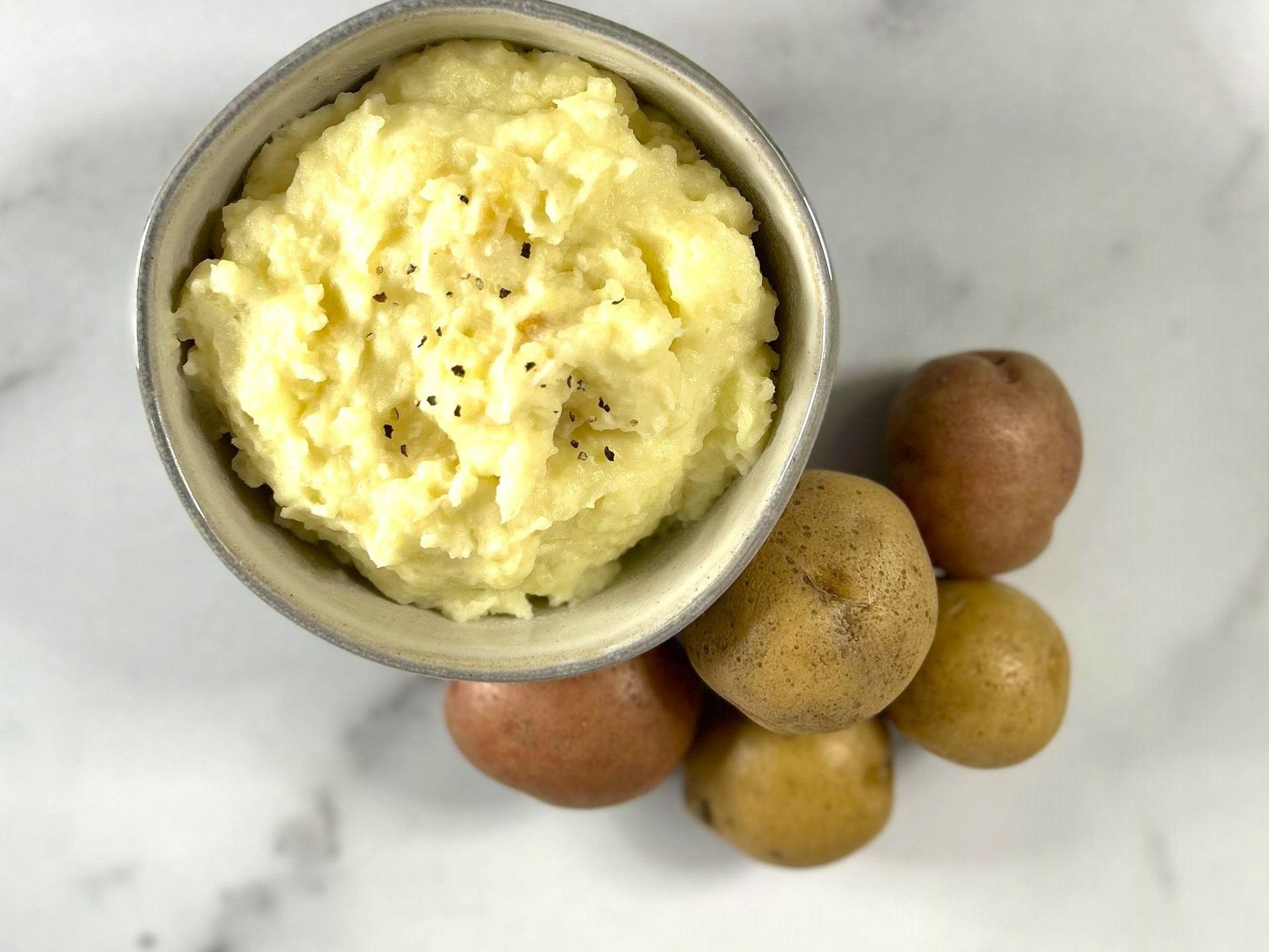 Example of a starch served by serenity ridge in house catering