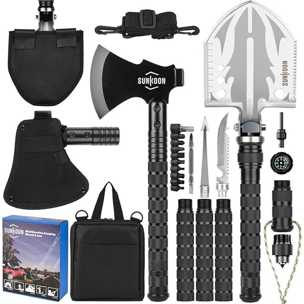 Survival Shovel Survival Axe