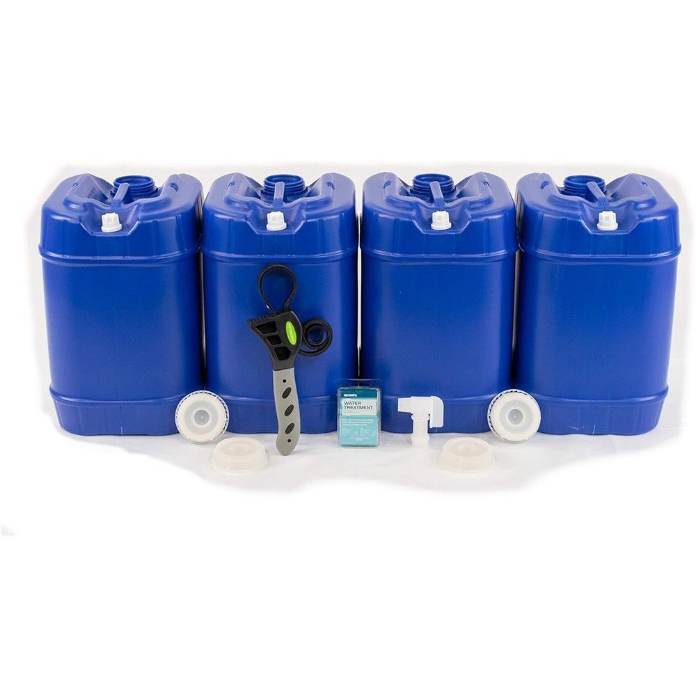 5-Gallon Stackable Water Storage Containers