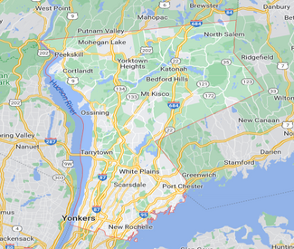 Westchester County, NY map