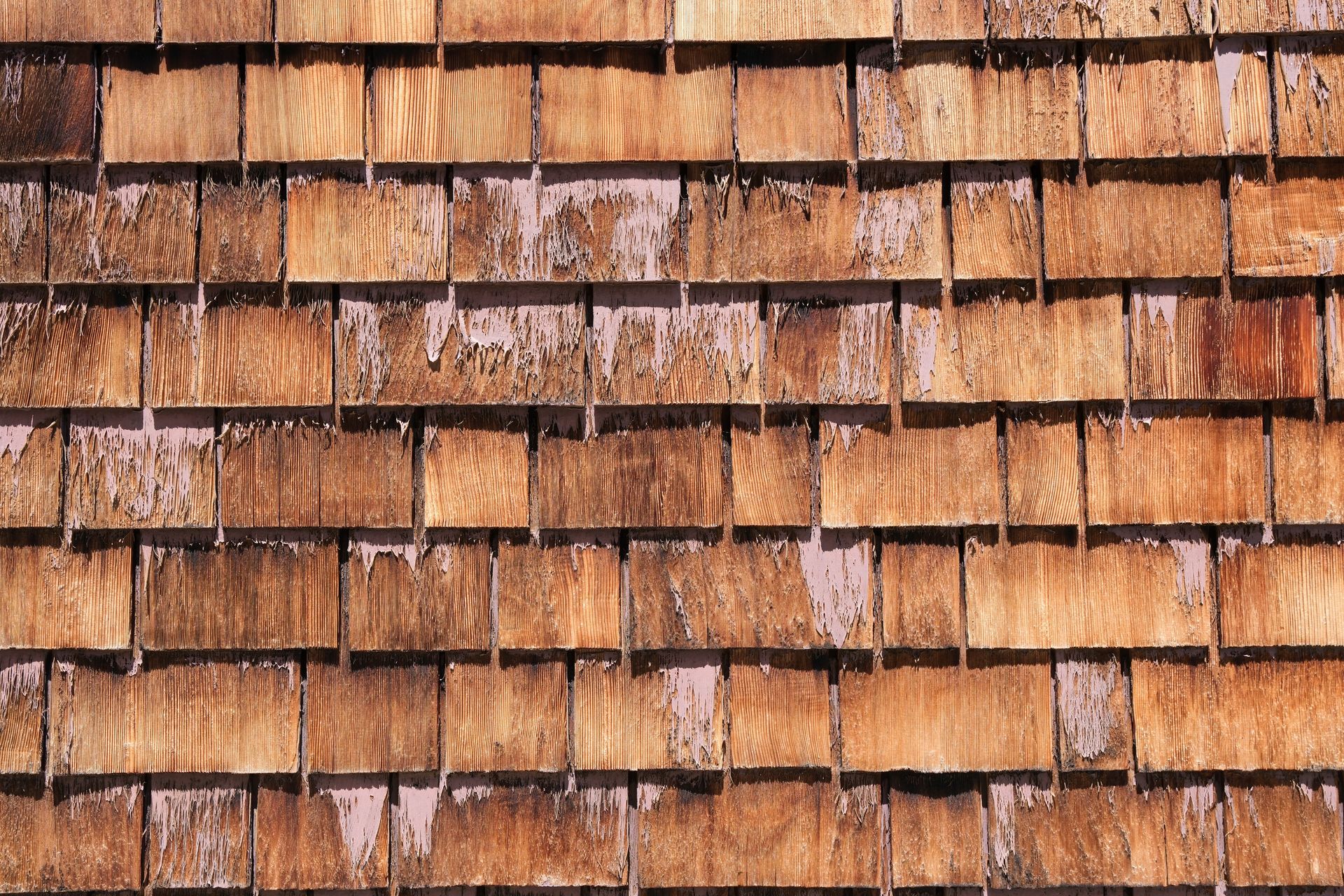 pine shingles