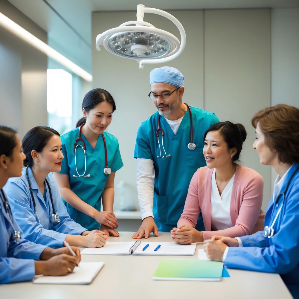 doctors and medical professional in operation room