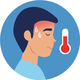 High Fever Related to Covid 19 