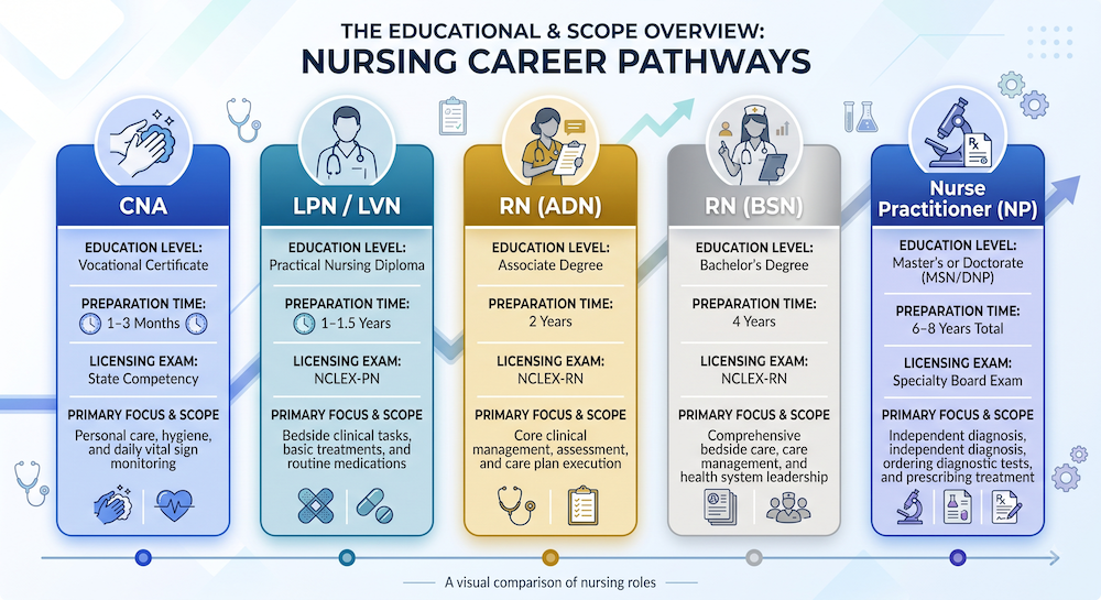 nursing career pathways by halo