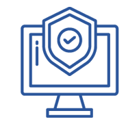icon prevent fraud checkmark
