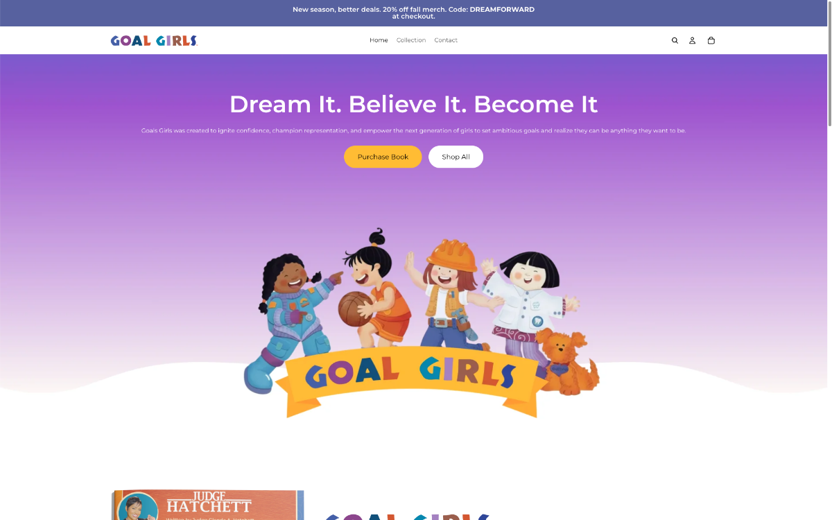 Goal Girls online store
