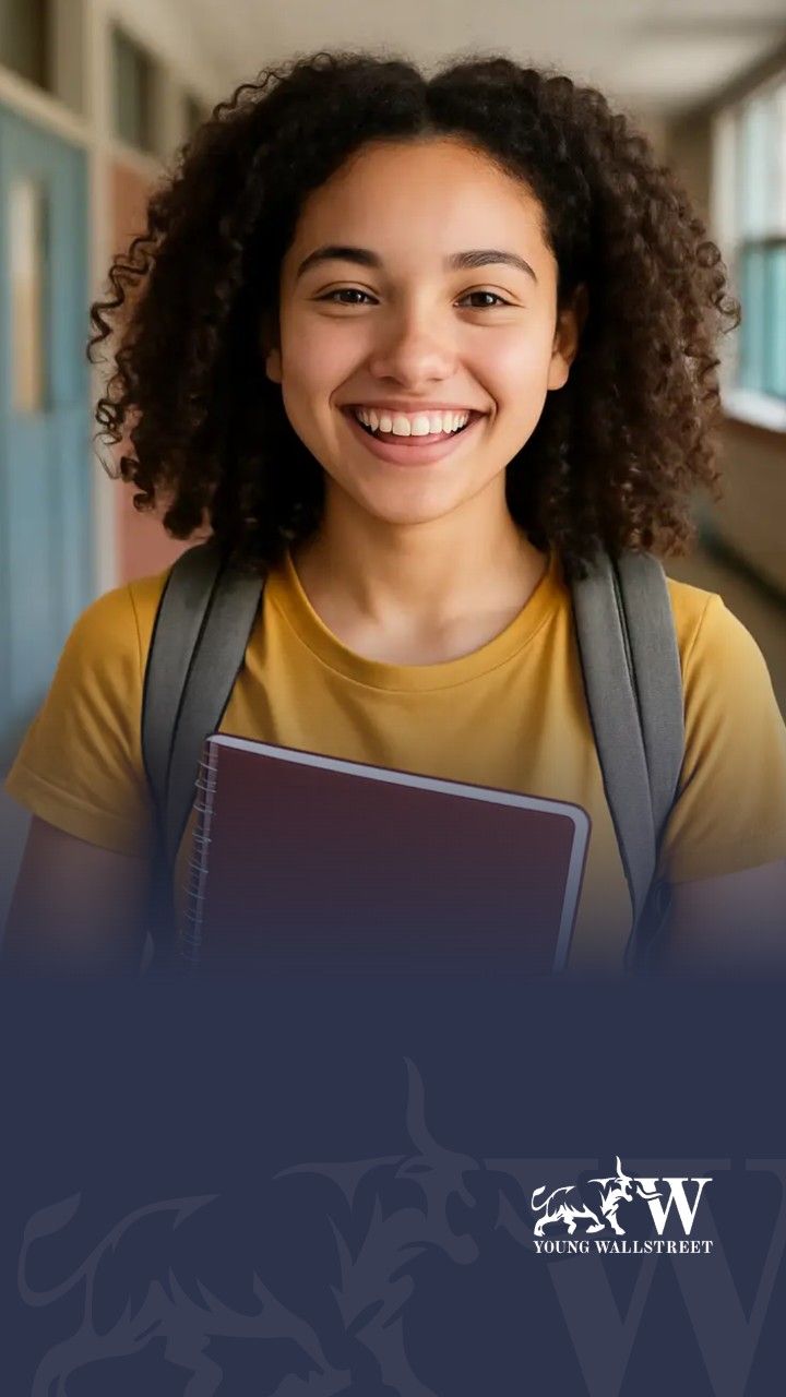 Young Wall Street vertical story template designed by Rishari