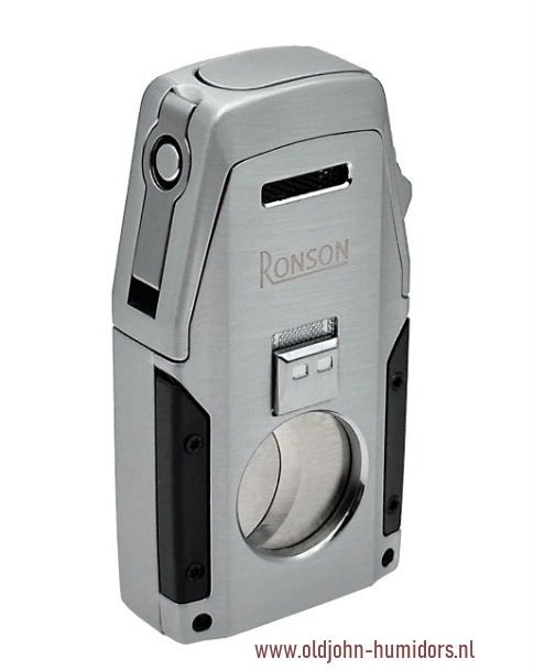 RO8:  Ronson Mirage 2 x Jetflame  -boor -snijder- Chrome satin