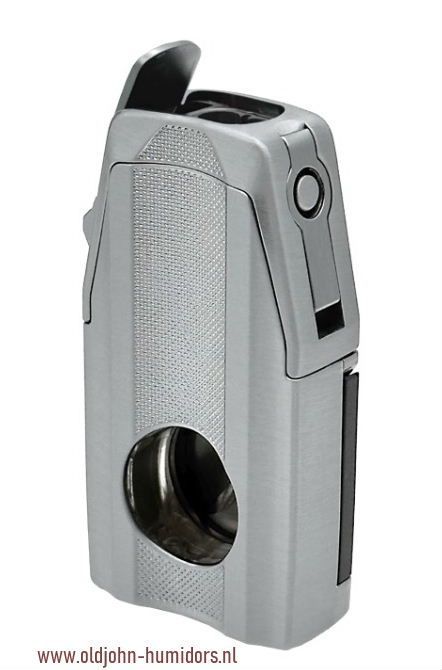 RO8:  Ronson Mirage 2 x Jetflame  -boor -snijder- Chrome satin