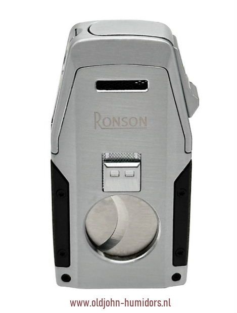 RO8:  Ronson Mirage 2 x Jetflame  -boor -snijder- Chrome satin

