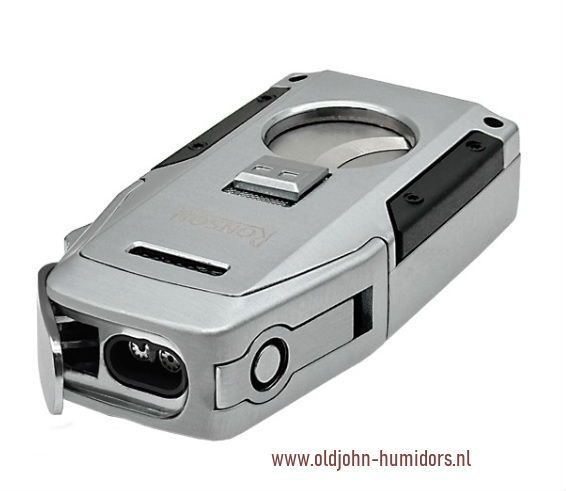 RO8:  Ronson Mirage 2 x Jetflame  -boor -snijder- Chrome satin