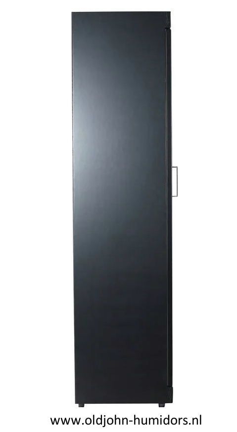 humidor kabinet kast Adorini Roma Black  zwart, meerdere lagen lak