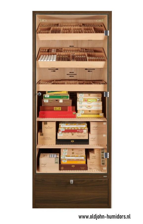 H301 Adorini Primo Cabinet Humidor Brown 5400 cigars