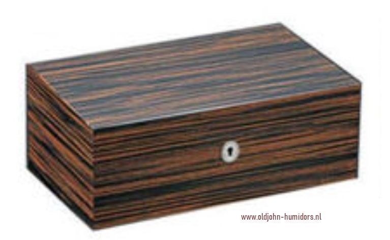 H45 Humidor Ebbenhout Siglo merk humidor - voor 90 sigaren 