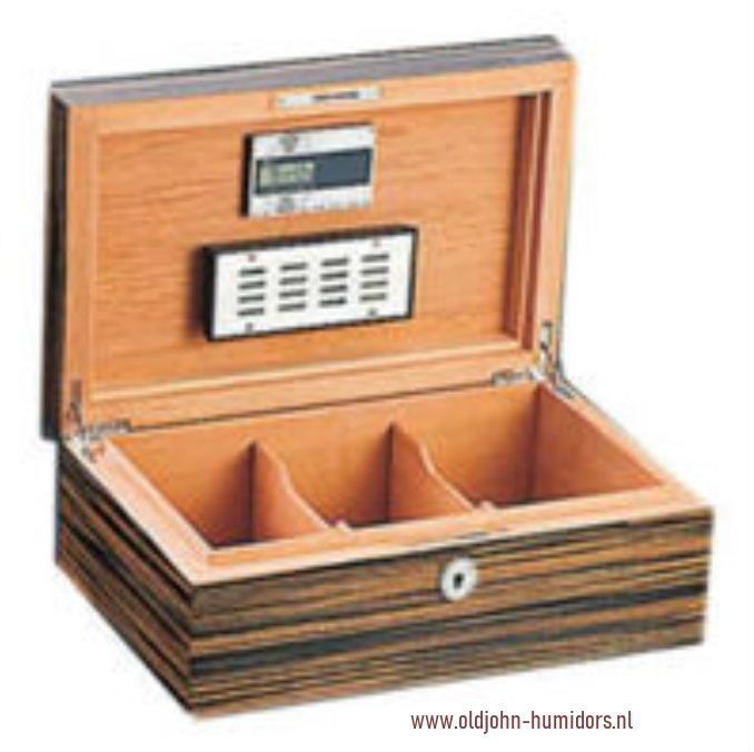 H45 Humidor Ebbenhout Siglo merk humidor - voor 90 sigaren 