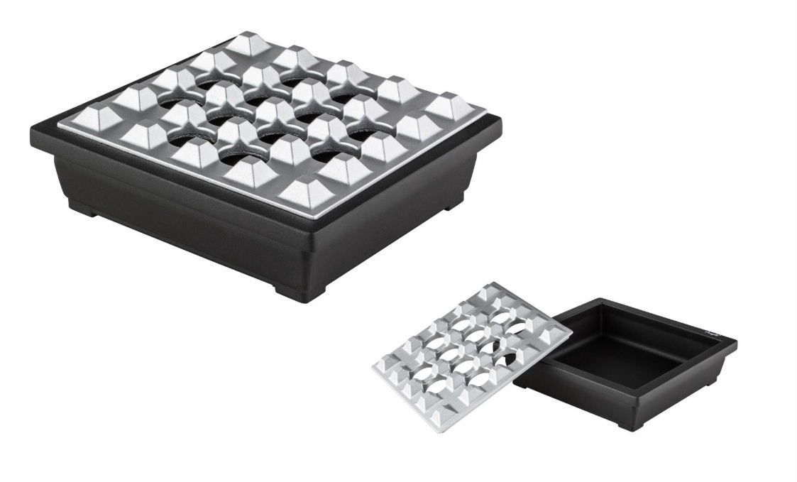 SAB12 Angelo Premium Sigaren Asbak
Groot 18.4 x 18.4 x 6 cm Aluminium verkoop via www.oldjohn-humidors.nl