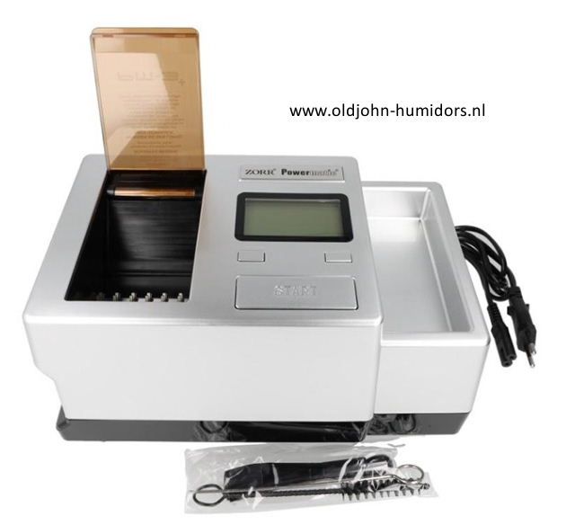 Hulzenstopper - Elektrisch - Injector - Powermatic 3+ Deluxe. | Old John Humidors